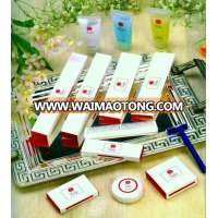 Hot sale luxury disposable 3-5 stars hotel amenities wholesale with high quality