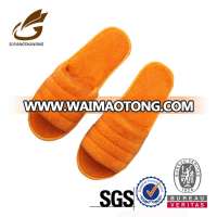 OEM Beautiful Plush Opened Toe Slippers For Women